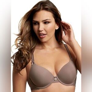 Paramour Felina Bra Memory Foam Bras for Women Comfortable T Shirt Bra 36DDD
